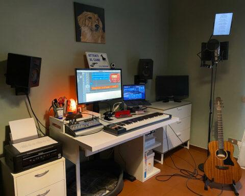 Il mio studio di registrazione